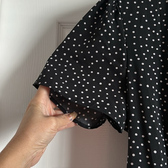 PRETTYGARDEN Women's Summer Wrap Maxi Dress V Neck Short Sleeve - Picture 6 of 8